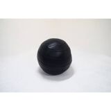 Pouf noir en cuir d'Edwin et Niekel Taco pour Leolux 90