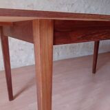 Scandinavian extendable teak dining table from the 1960s