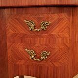 Louis XV style dressing table in marquetry