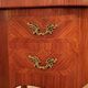 Louis XV style dressing table in marquetry