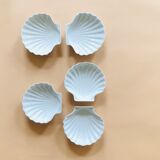 Empty-pocket porcelain shell cup