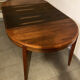 Dining table by Vestervig Eriksen Scandinavian rosewood from the 60s extendable