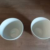 Pair of mugs Guen Gate with pink flowers