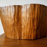 Raw solid teak cut