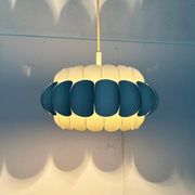 White metal suspension from the mid-century by H. Zender for Temde, 1960s.