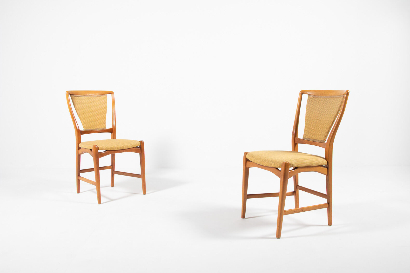 Set of 4 David Rosen chairs for Nordiska Kompaniet 1960