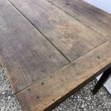 Old vintage wooden desk