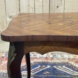 Louis XV style rosewood coffee table from the 1970s