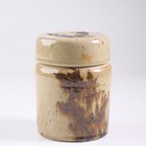 Pot grès scandinave motifs sauvages