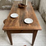 Walnut farm table 190cm