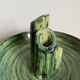 Cut ceramic vase