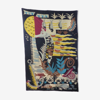 Tapestry with the hippocampus 1950