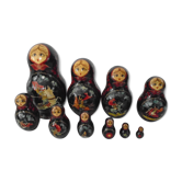 10 emboitables matriochka bois 1996