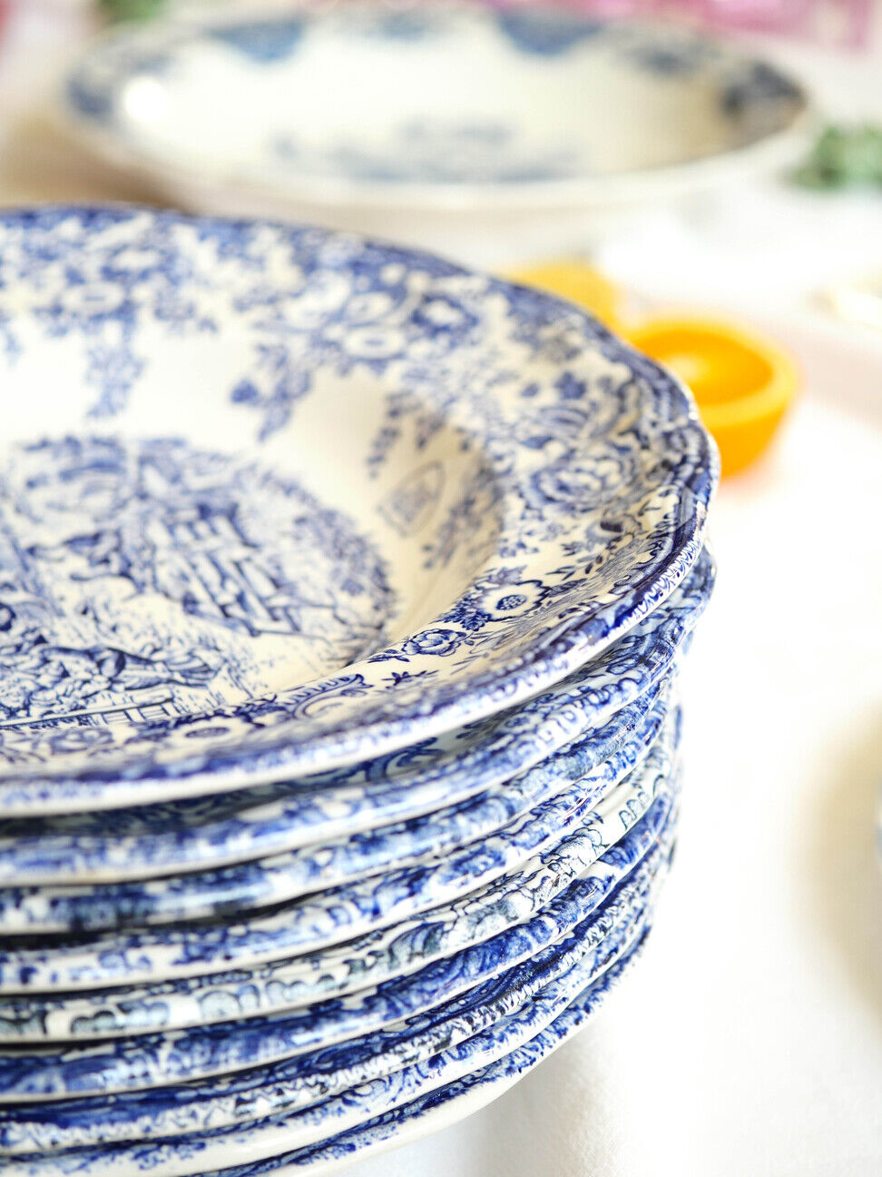 Hollow plate english style