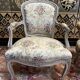 Paire de fauteuils cabriolets de style Louis XV