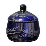 A great, Cobalt, English Bombonier