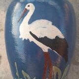 Vase terre cuite vernissée par jean Garillon