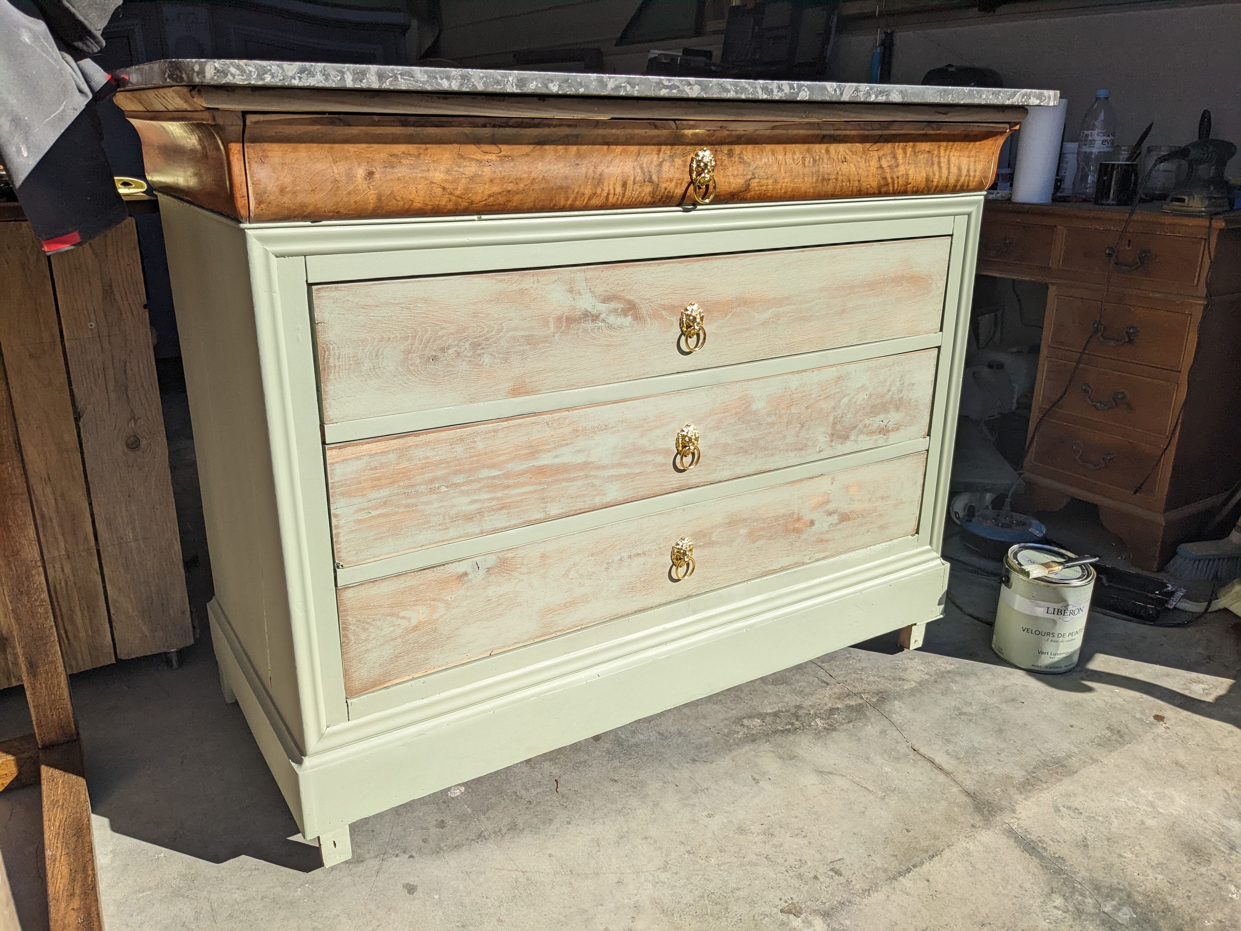 Commode 4 tiroirs Louis-Philippe