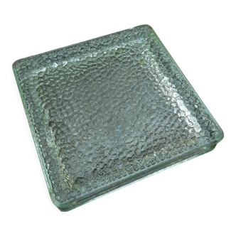 Engineered glass trivet, vintage 60s