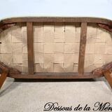 Small Mahogany Backsplash Daybed, Return from Egypt Style – Early 20th Century