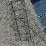 Vintage modular string shelf Tomado metal 1950