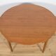 Mid century round extendable dining table and chairs from mcintosh, 1960s, set of 5