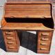 American "Roll Top" desk in oak.
