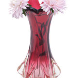 Murano vase “Chambord” red