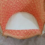 Set of Louis XV Style Gondola Bergère Armchairs