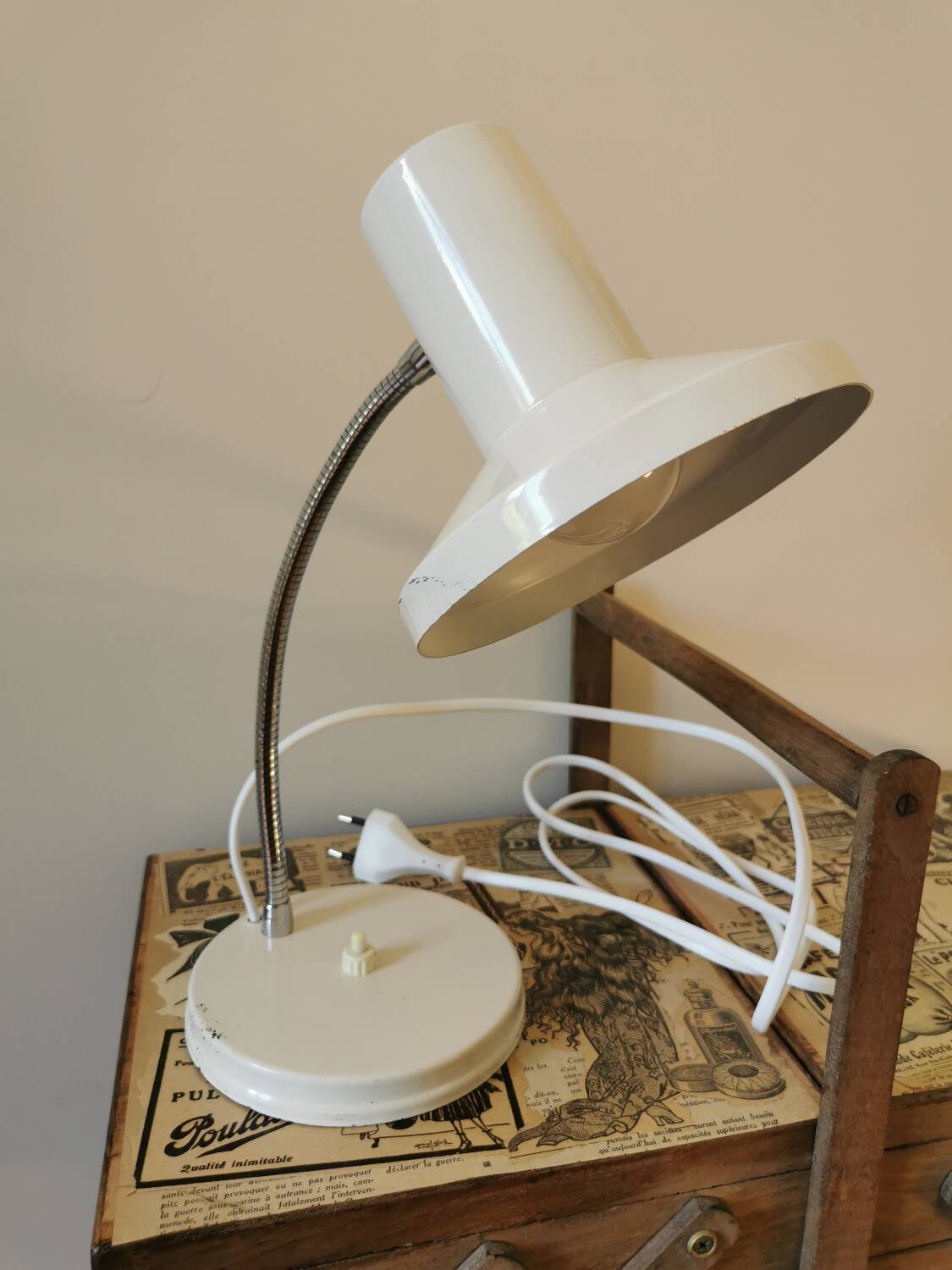 Industrial style desk lamp