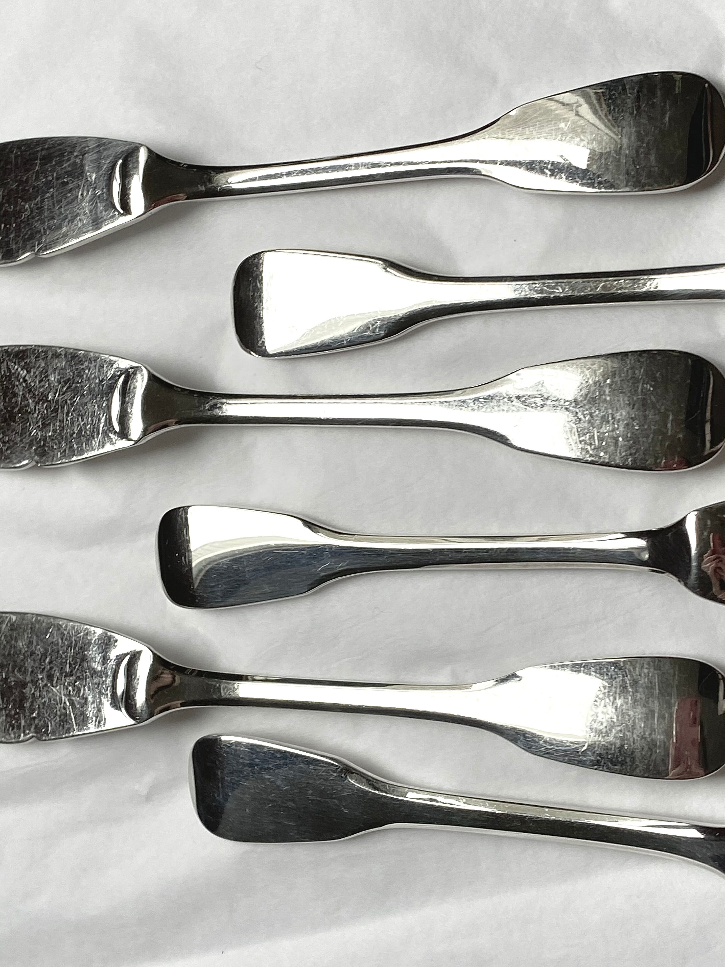 Puiforcat Hermes set of 6 fish knives