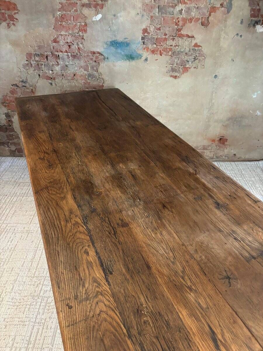 Dining table canteen in oak, 1940s