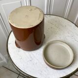 Saloir in glazed stoneware vintage 70s