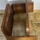 1930s Art Deco side table in marquetry walnut