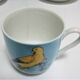 Limoges porcelain parakeet decor coffee service