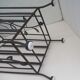 Wrought iron umbrella holder