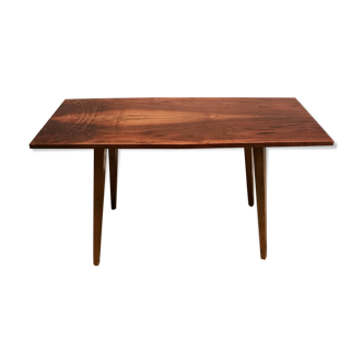 Vintage 60 walnut-plated Jitona coffee table