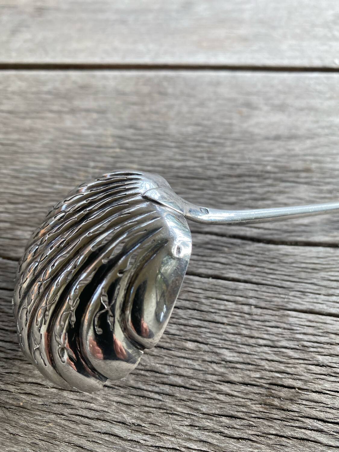 Minerva silver sugar sprinkling spoon
