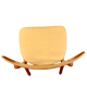 Scandinavian chairs 1960s/70s in solid beech and teak