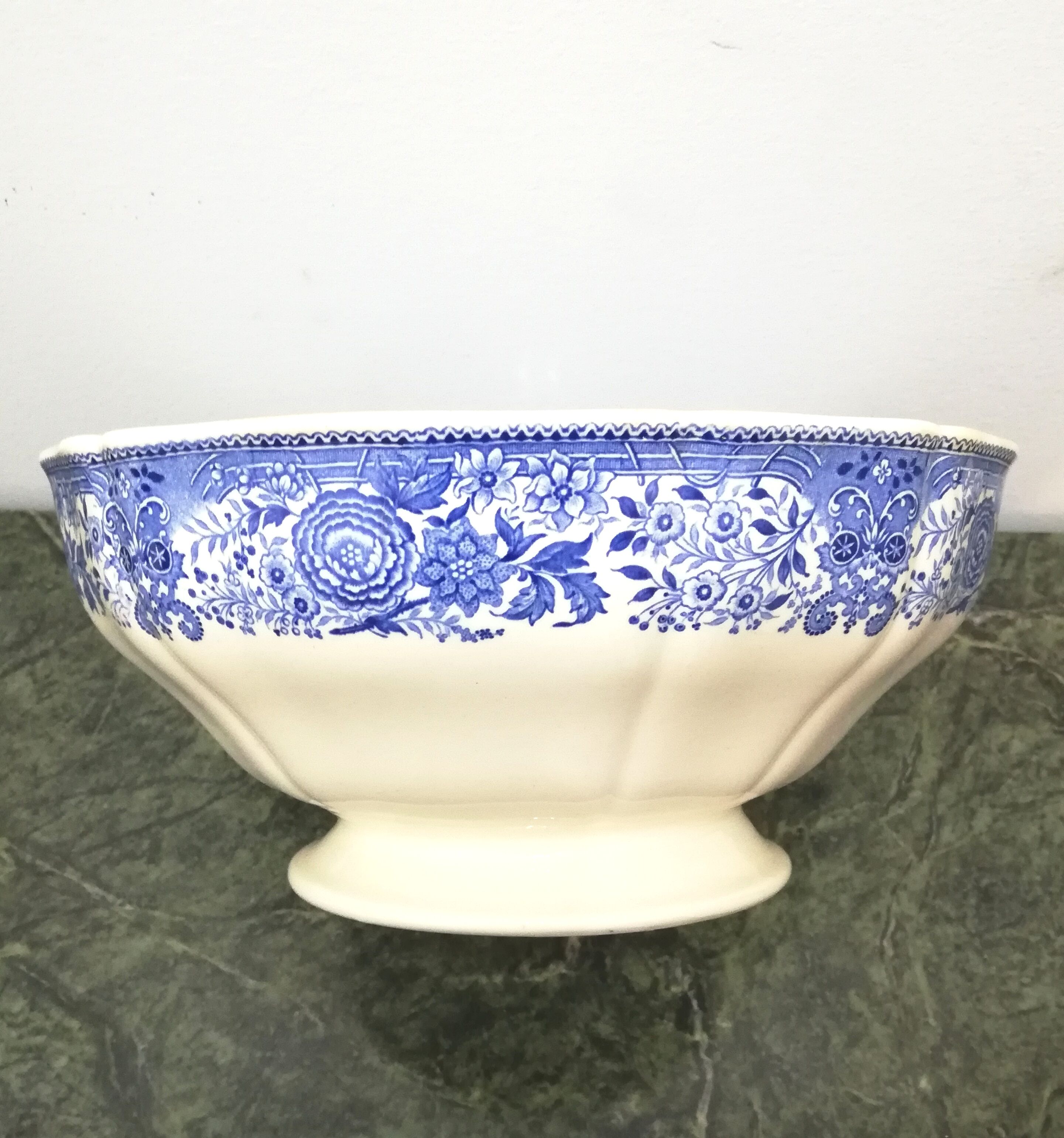 Bowl Villeroy & Boch pattern Burge land blue