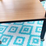 Serving table on casters