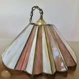 Suspension in glass paste and brass, 1970s