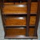 Victorian revolving oak library from around 1880
