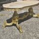 Vintage marble coffee table