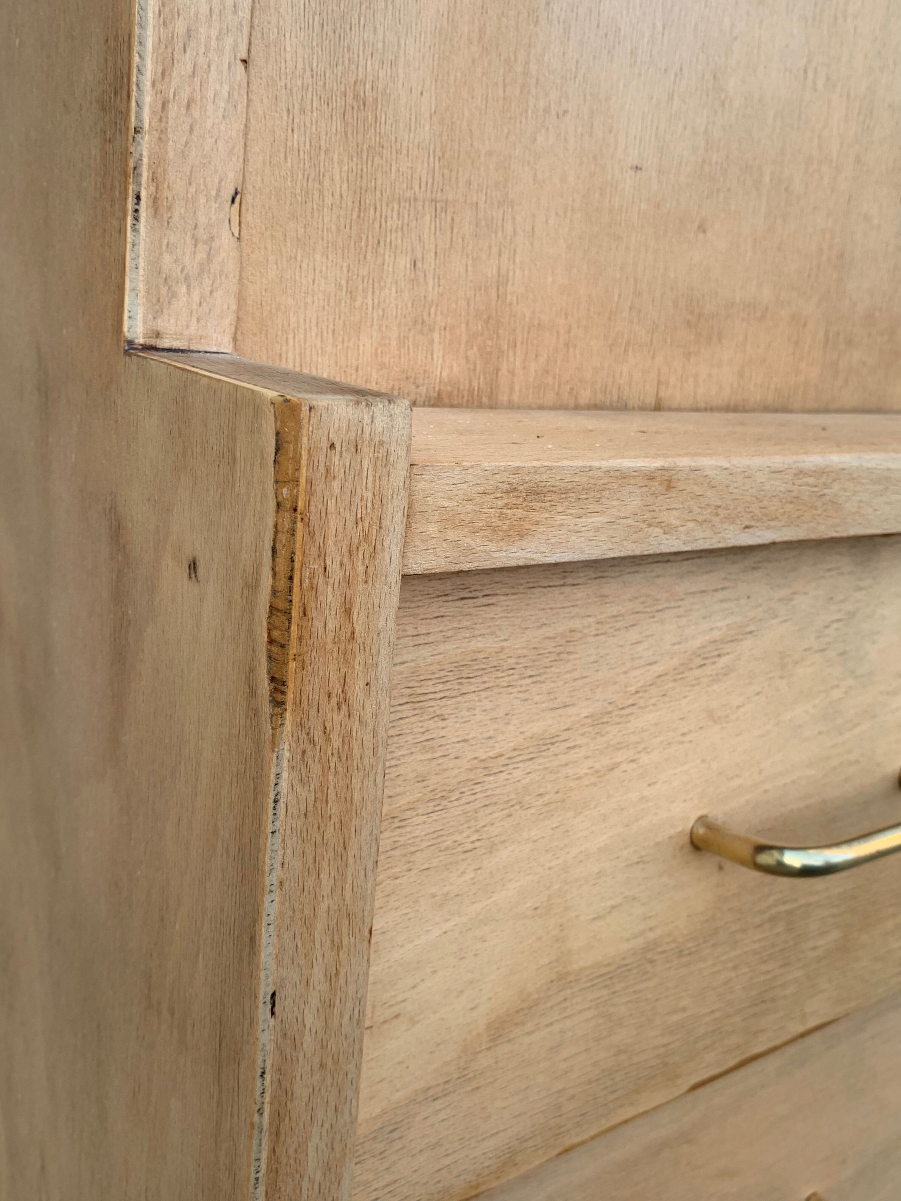 Secretary dresser vintage compass feet 1950