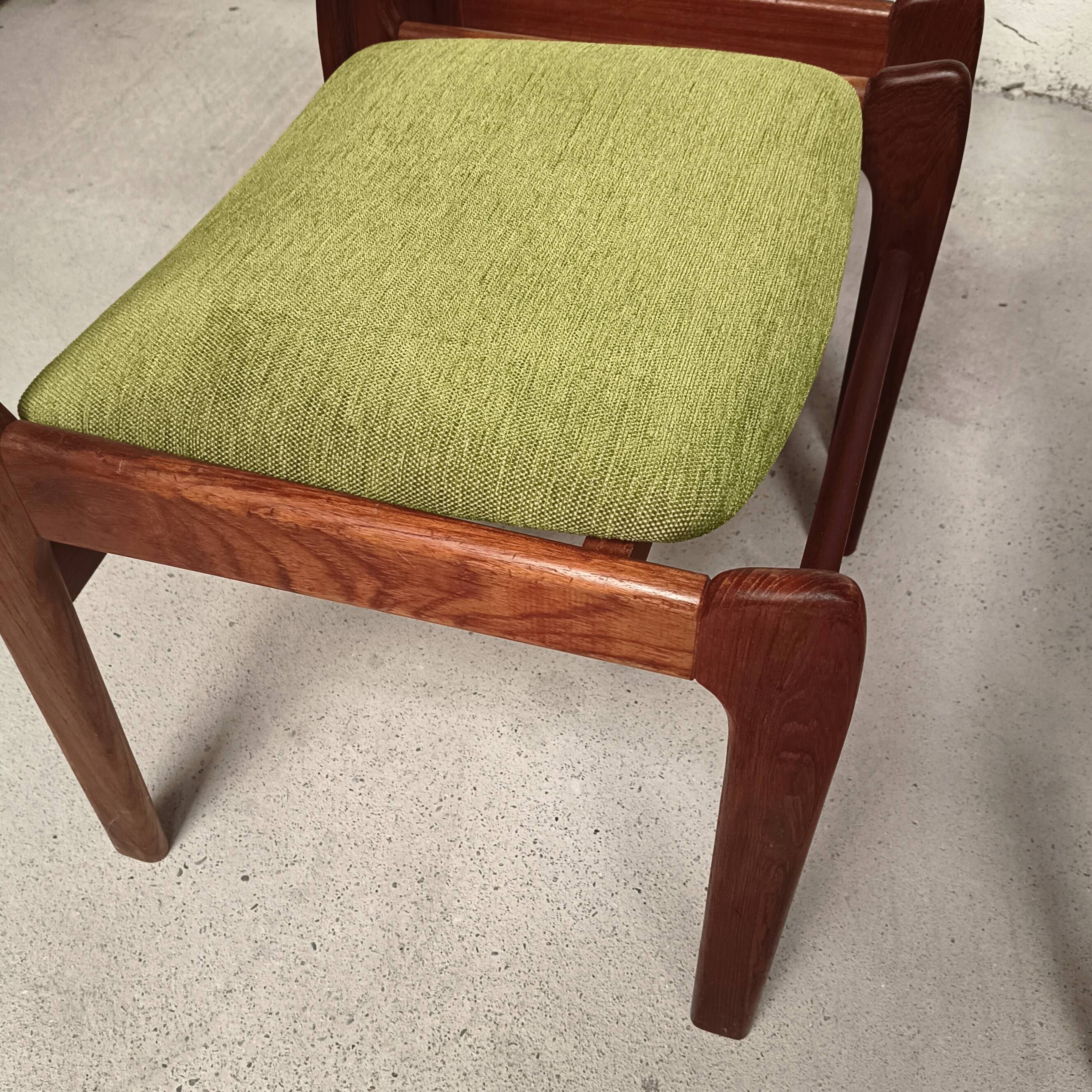 4 chaises scandinaves, 1960