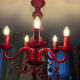 Lustre baroque inspiration Murano