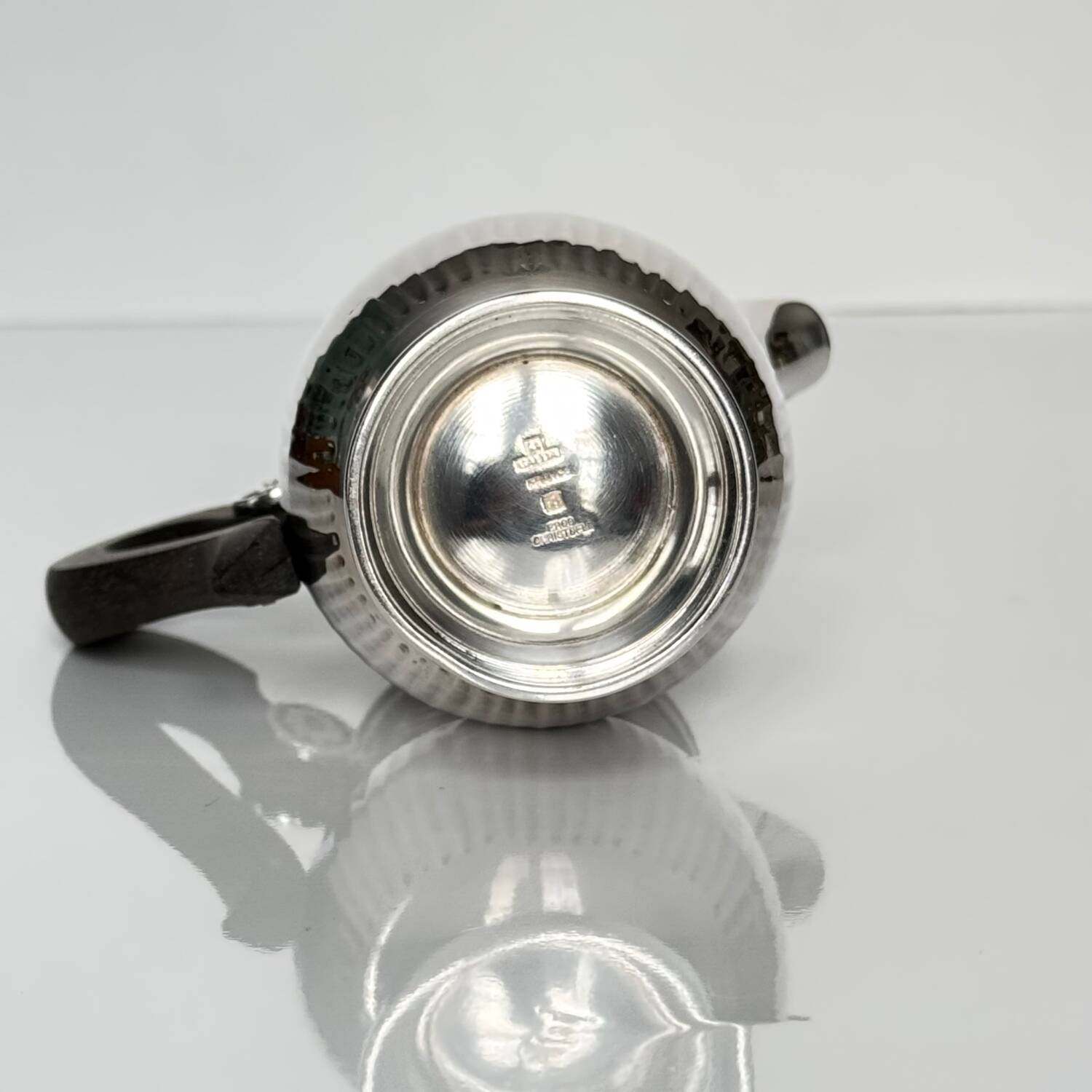 Christofle Gallia silver-plated milk jug and jug, 1920s
