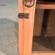 Teak wall case