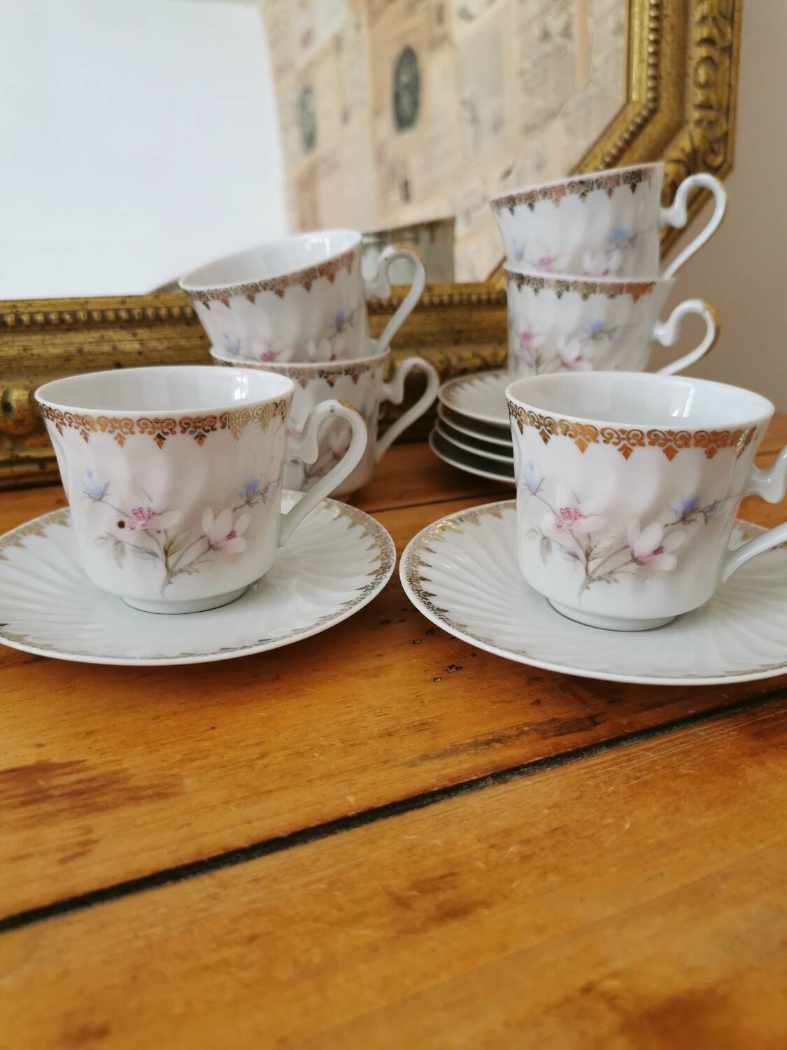 Vintage fine porcelain cups